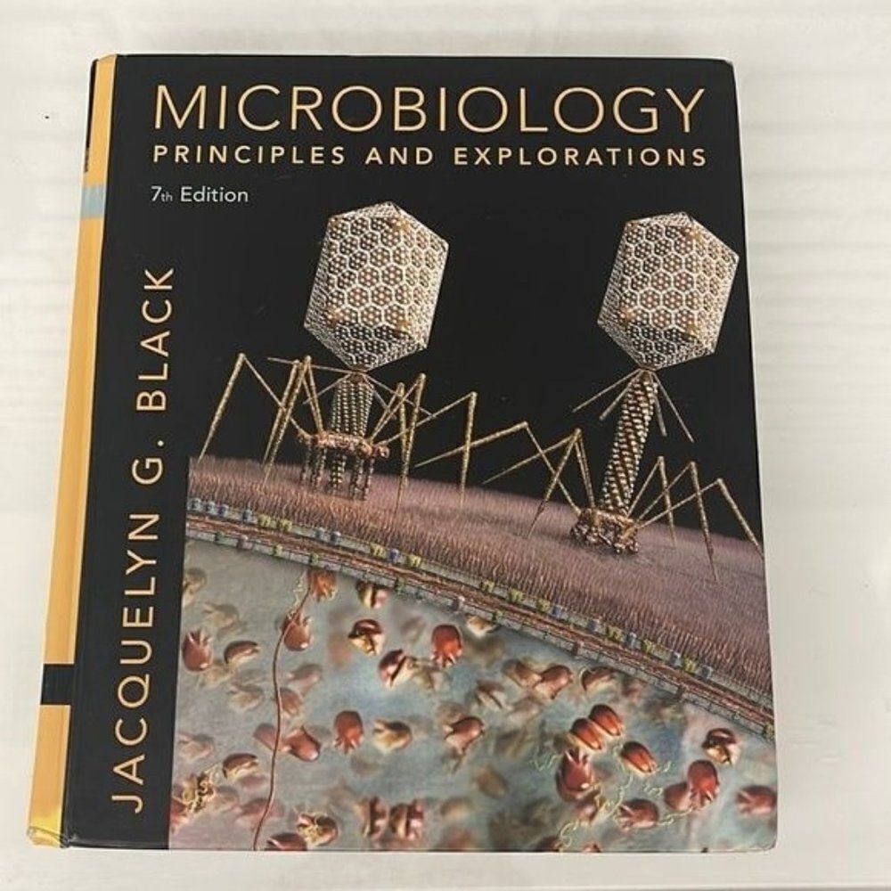 Microbiology Principles and Explorations 7th Edition Hard Cover Textbook